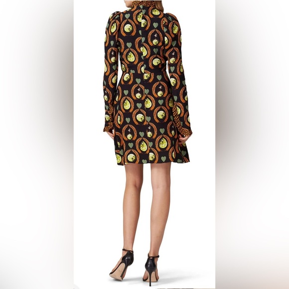 GUC Temperley London- Printed Rosella Dress.  Size US 10 - Picture 3 of 14